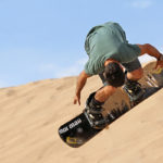 Practica sandboarding en dunas de Algodones